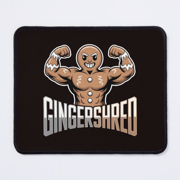 Item preview, Gingershred Bodybuilding – Funny Xmas Fitness Design designed and sold by Redgiant87x.