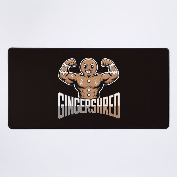 Item preview, Gingershred Bodybuilding – Funny Xmas Fitness Design designed and sold by Redgiant87x.
