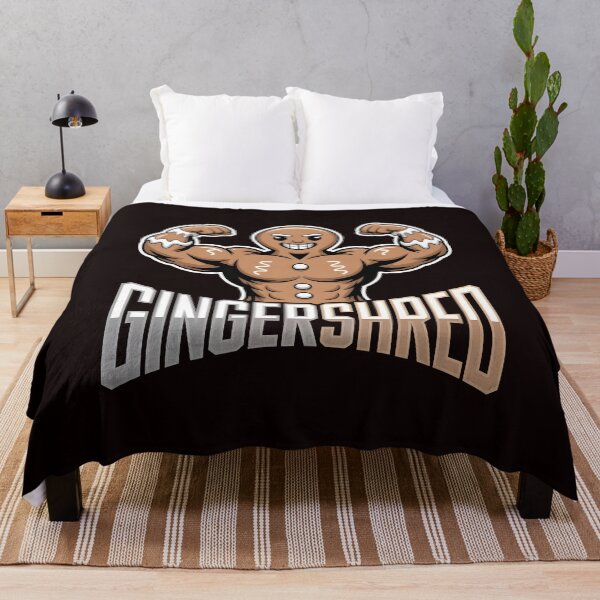 Item preview, Gingershred Bodybuilding – Funny Xmas Fitness Design designed and sold by Redgiant87x.