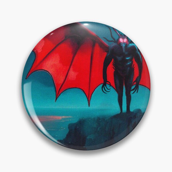 Item preview,  The Mothman of Point Pleasant drawing designed and sold by Vintage Designs +.