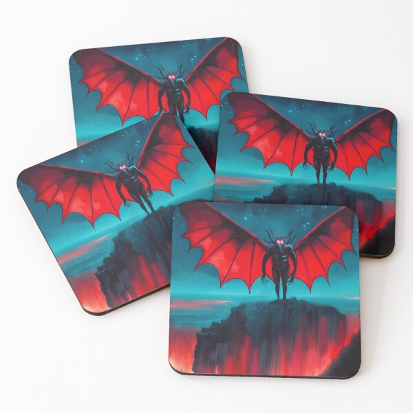 Item preview,  The Mothman of Point Pleasant drawing designed and sold by Vintage Designs +.