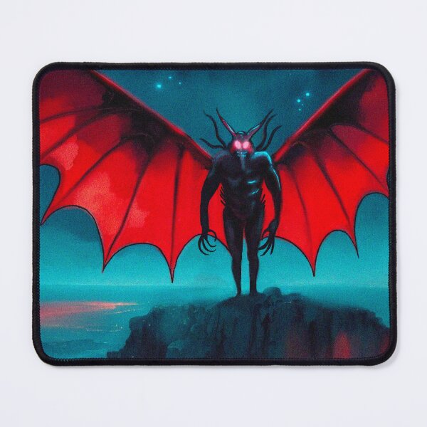 Item preview, The Mothman of Point Pleasant drawing designed and sold by Vintage Designs +.