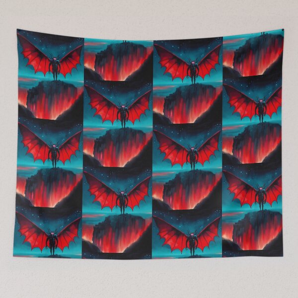 Item preview,  The Mothman of Point Pleasant drawing designed and sold by Vintage Designs +.