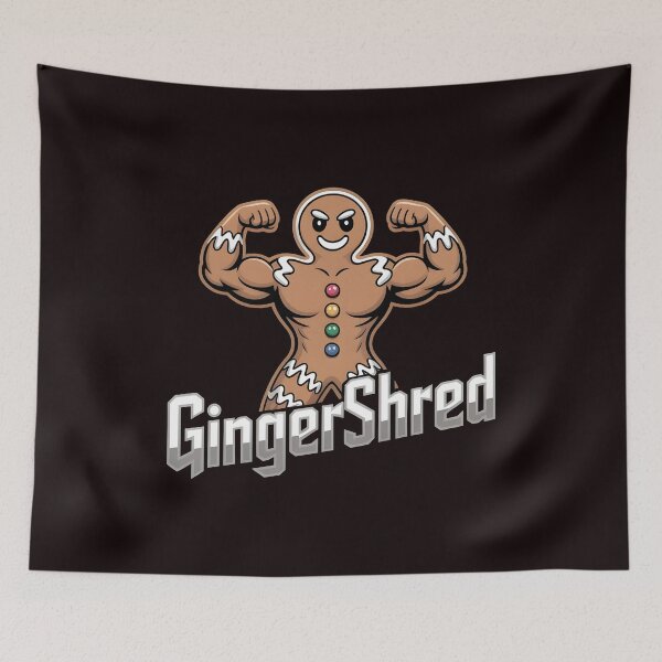 Item preview, Gingershred Bodybuilding – Christmas Fitness Motivation designed and sold by Redgiant87x.