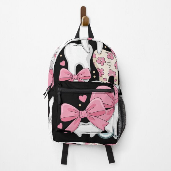 Item preview, Pink Coquette Bow Cute Teeth Dentist Squad Dental Assistant designed and sold by RoyTill0Art.
