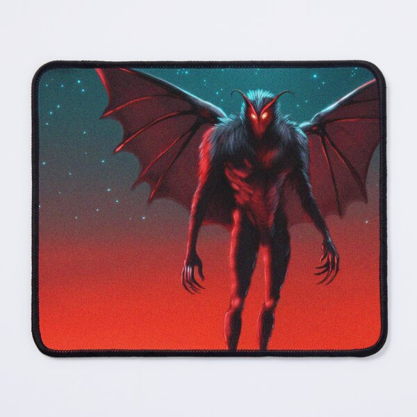 Item preview, The Mothman of Point Pleasant drawing designed and sold by Vintage Designs +.