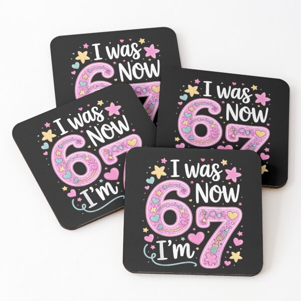 Item preview, Cute "I Was Now I'm 67" Birthday Celebration Milestone Gift Design designed and sold by GenioFin.