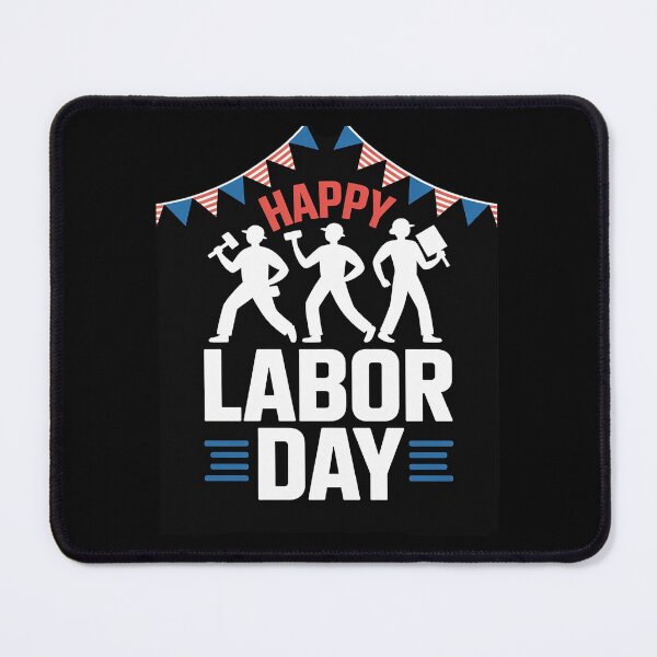 Item preview, Happy Labors Day Soldier Policema American Flag USA Patriot  designed and sold by THagBlue.