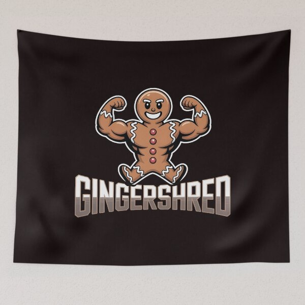 Item preview, Gingershred Bodybuilding – Holiday Gym and Workout Gift designed and sold by Redgiant87x.