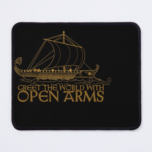 Item preview, Greet the World with Open Arms designed and sold by Lady Emlyn Art.