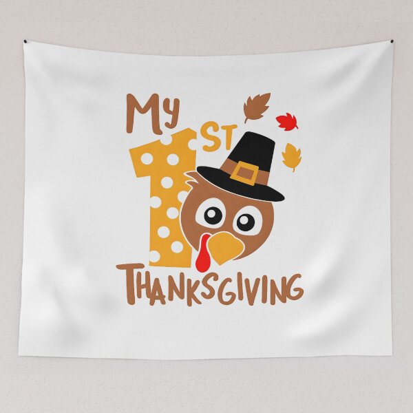 Item preview, Baby’s First Thanksgiving | Adorable Family Autumn designed and sold by artcultreone.