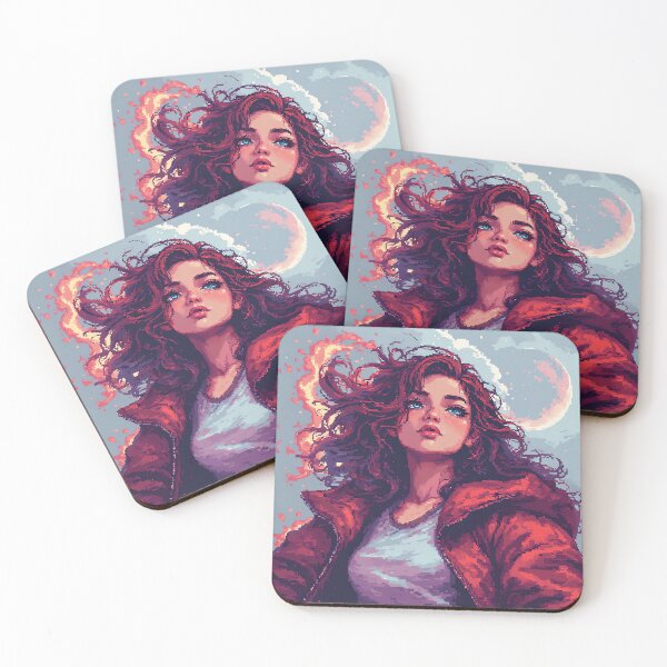 Item preview, Retro Beautiful Girl  designed and sold by pexoboy.
