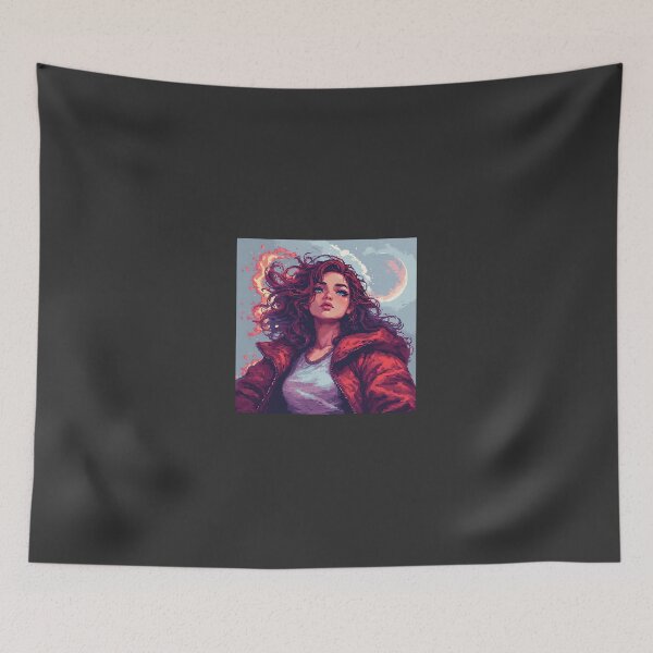 Item preview, Retro Beautiful Girl  designed and sold by pexoboy.
