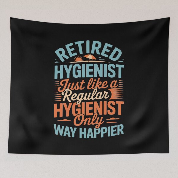Item preview, Retired Dental Hygienist RDH Retirement Way Happier designed and sold by RoyTill0Art.