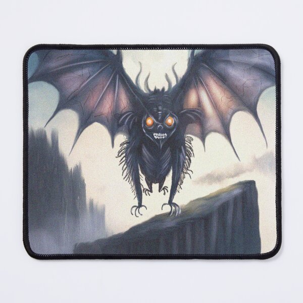 Item preview, The Mothman of Point Pleasant drawing designed and sold by Vintage Designs +.