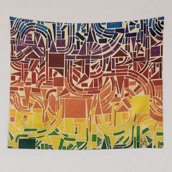 Item preview, Alma Thomas designed and sold by Drissakembili.