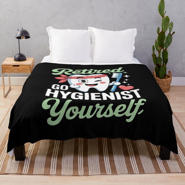Item preview, Retired Hygienist Go Floss Yourself Dental Retirement designed and sold by RuthGAArt.