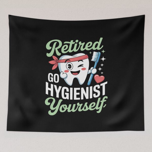 Item preview, Retired Hygienist Go Floss Yourself Dental Retirement designed and sold by RuthGAArt.