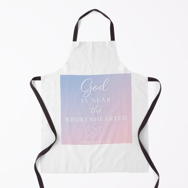 Item preview, God Is Near to the Brokenhearted Dove Sticker – Christian Mental Health Verse (Psalm 34:18) designed and sold by astersgraphics.