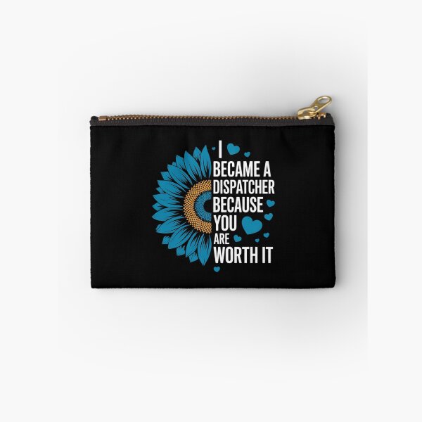 Item preview, I Became A Dispatcher Because YOU Are Worth It Police Fire  designed and sold by THagBlue.