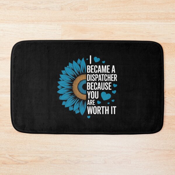 Item preview, I Became A Dispatcher Because YOU Are Worth It Police Fire  designed and sold by THagBlue.
