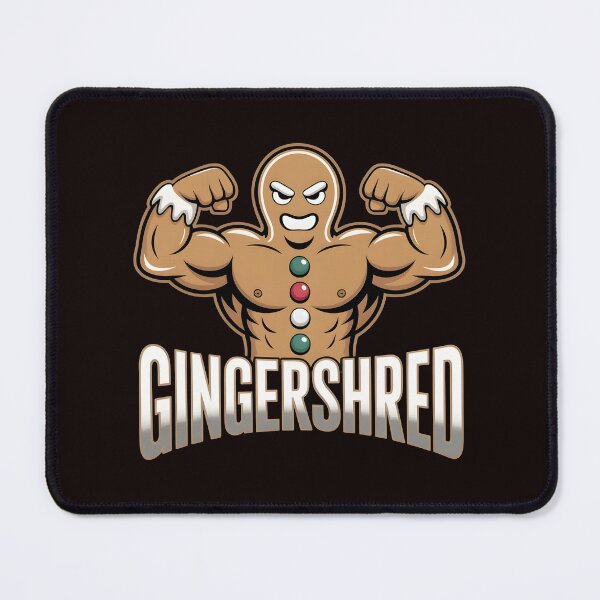 Item preview, Gingershred Bodybuilding – Xmas Muscle Motivation Design designed and sold by Redgiant87x.