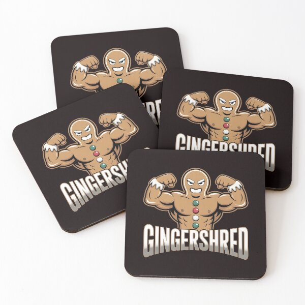 Item preview, Gingershred Bodybuilding – Xmas Muscle Motivation Design designed and sold by Redgiant87x.