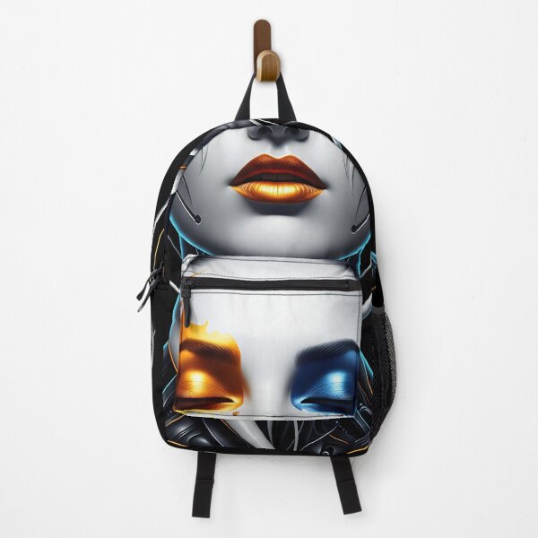 Item preview, Abstract Futuristic Woman Portrait – Digital Art Face Design designed and sold by SaicoGN.
