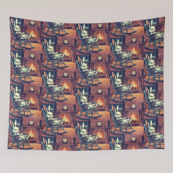 Item preview, Cute bunny sleeping designed and sold by Dogandesighn.
