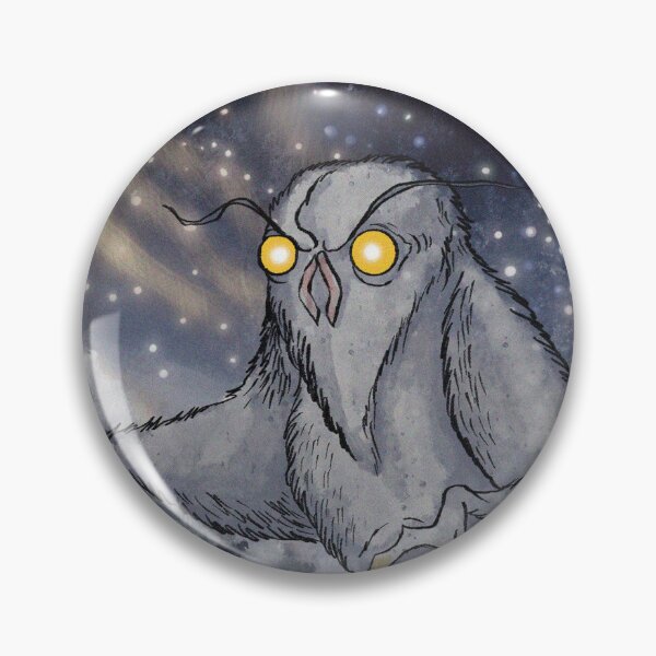 Item preview, The Mothman of Point Pleasant drawing designed and sold by Vintage Designs +.