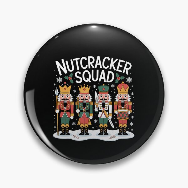 Item preview, Retro Nutcracker Classic Vintage Squad Holiday Christmas Fmaily designed and sold by StacyBattleArt.