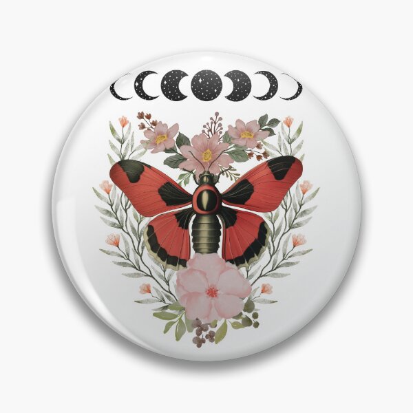 Item preview, Garden Butterfly In Moon designed and sold by CreativeCrewApp.