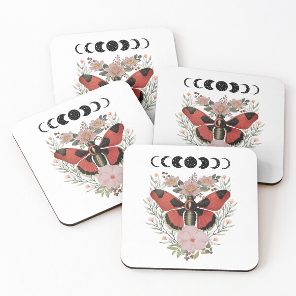 Item preview, Garden Butterfly In Moon designed and sold by CreativeCrewApp.