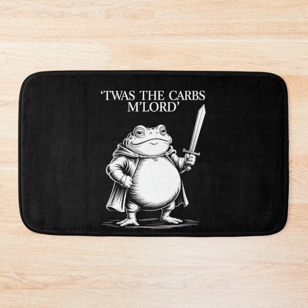 Item preview, Twas The Carbs M Lord Frog Lover designed and sold by Veroniadic.