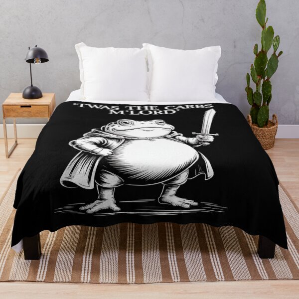 Item preview, Twas The Carbs M Lord Frog Lover designed and sold by Veroniadic.