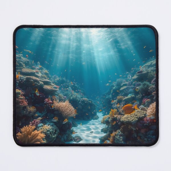 Item preview, DIVERS VIEW FROM UNDERWATER REEFS scuba diving diver underwater world ocean exploration sea life ocean protection ocean cleaning designed and sold by Jt41.