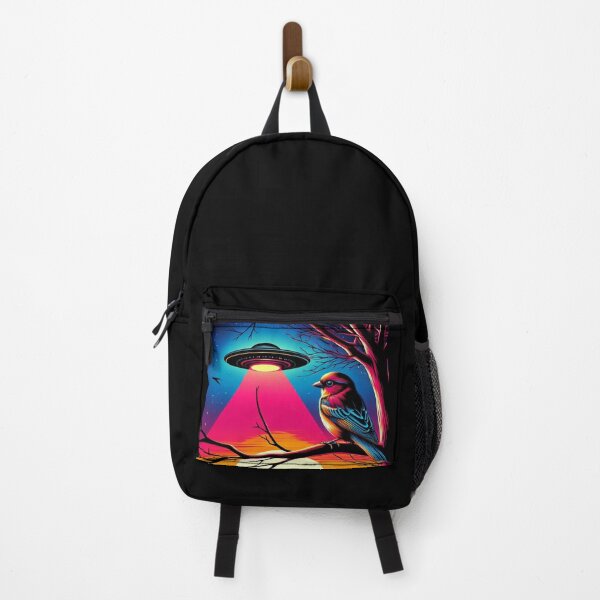 Item preview, Cute sparrow and ufo designed and sold by Dogandesighn.