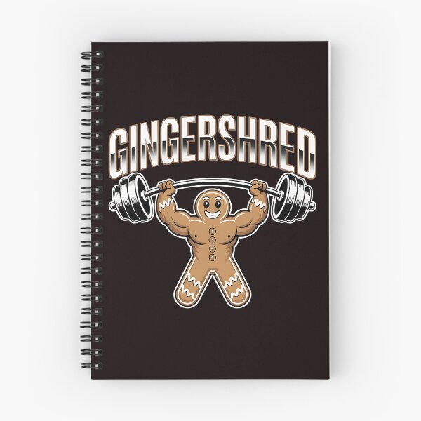 Item preview, Gingershred Bodybuilding – Festive Workout Gym Humor designed and sold by Redgiant87x.