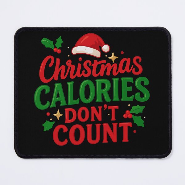 Item preview, Christmas Calories Don’t Count Funny Holiday designed and sold by Minimum-Rage.