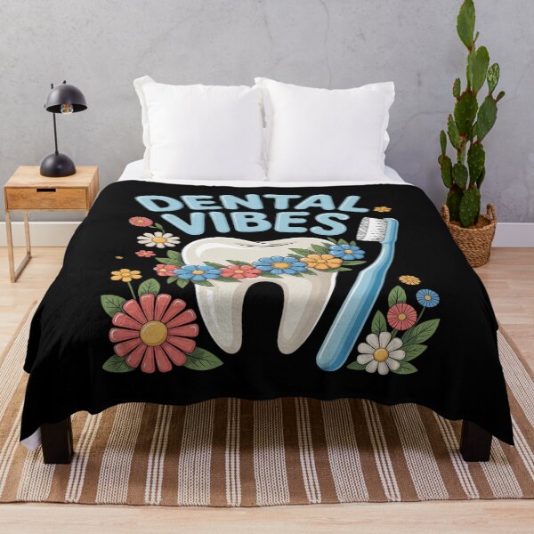 Item preview, Groovy Dental Vibes Dentist Hygienist Present designed and sold by RuthGAArt.