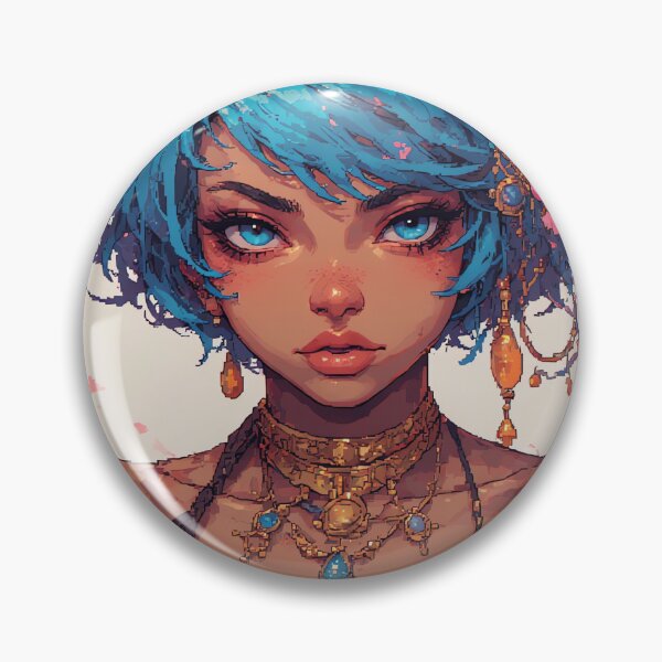 Item preview, Retro Beautiful Girl  designed and sold by pexoboy.