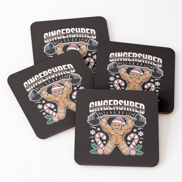Item preview, Gingershred Bodybuilding – Christmas Workout Gym Design designed and sold by Redgiant87x.