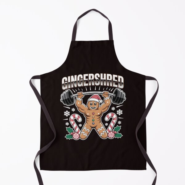 Item preview, Gingershred Bodybuilding – Christmas Workout Gym Design designed and sold by Redgiant87x.