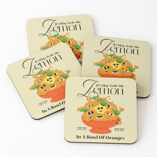 Item preview, It’s OK to Be the Lemon in a Bowl of Oranges designed and sold by Lemon-Friends.