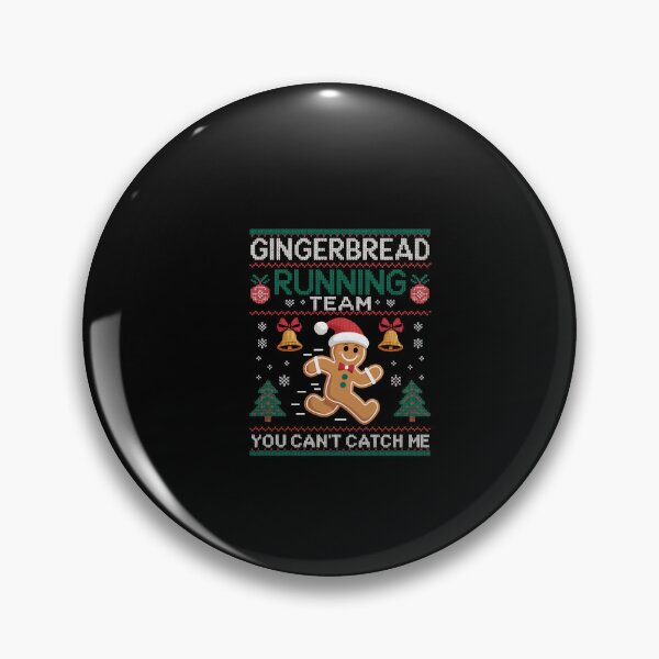 Item preview, Ugly Xmas Gingerbread Running Christmas designed and sold by Veroniadic.