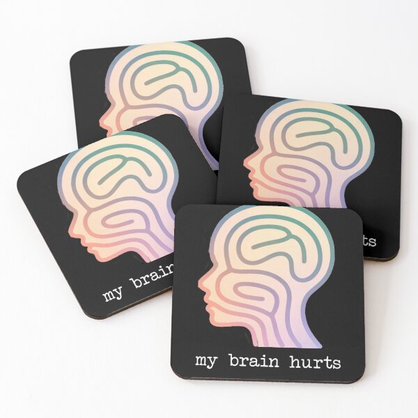 Item preview, my brain hurts designed and sold by halibutgoatramb.