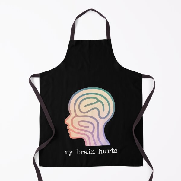 Item preview, my brain hurts designed and sold by halibutgoatramb.
