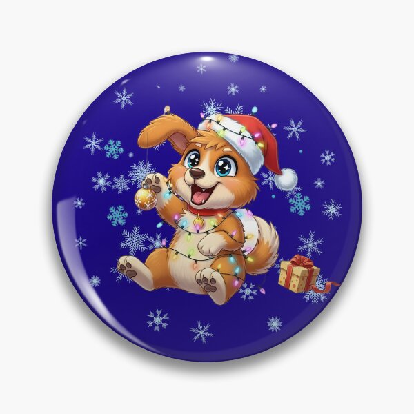 Item preview, Kids Cute Mischievous Christmas Puppy  designed and sold by LANCEWISEMEDIA.