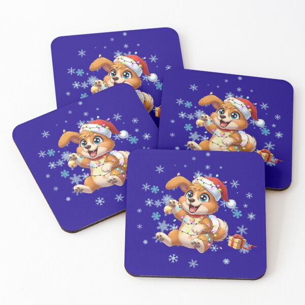 Item preview, Kids Cute Mischievous Christmas Puppy  designed and sold by LANCEWISEMEDIA.