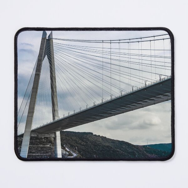 Item preview, Modern Suspension Bridge – Architectural Engineering Marvel designed and sold by FratddArtworks.